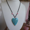 icy heart necklace