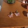 statement butterfly earrings