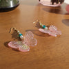 statement butterfly earrings