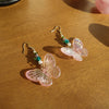 statement butterfly earrings