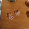 statement butterfly earrings