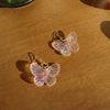 statement butterfly earrings