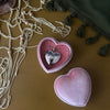 Luxury white gold-plated heart locket for a timeless jewelry piece