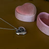Vintage-style white gold heart locket, a classic keepsake gift