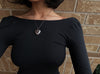 Personalized white gold locket, a sentimental piece for loved ones