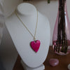 big heart necklace