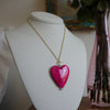 big heart necklace