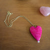 big heart necklace