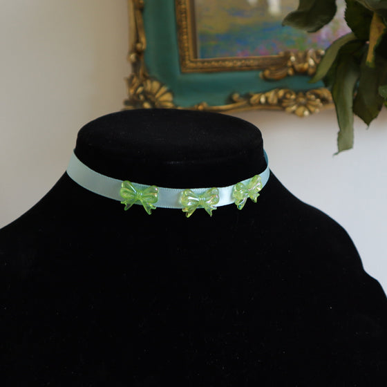 baby bows choker