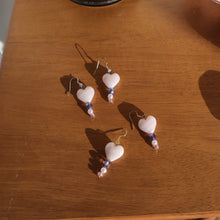  rose quartz earrings