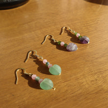  crystal earrings