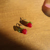 strawberry earrings